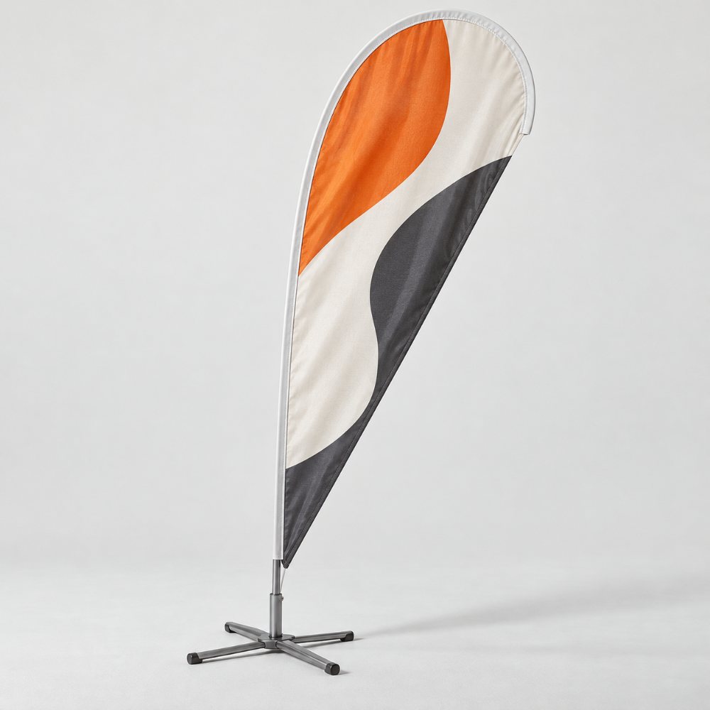 Beach flag Goutte