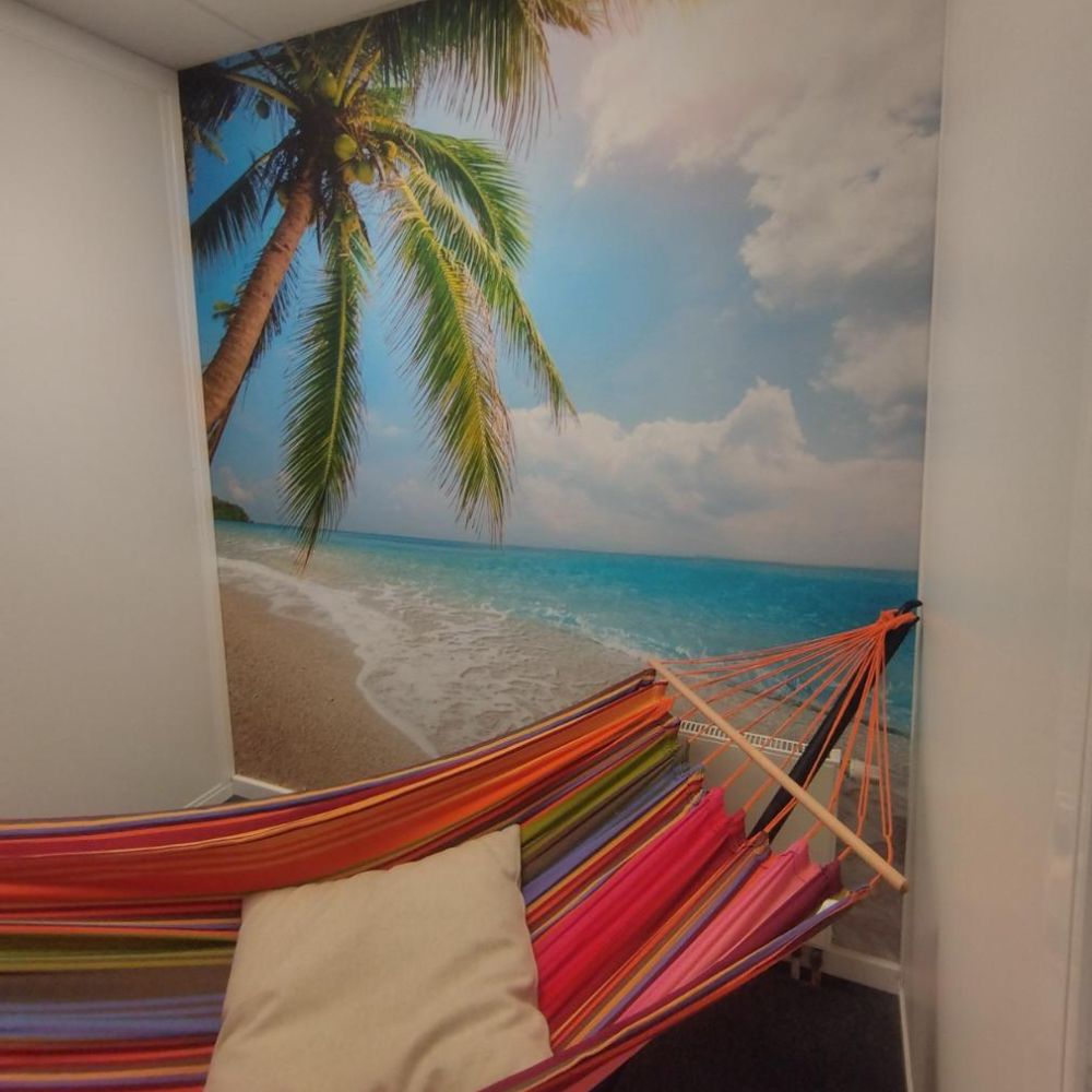 Tissu mural repositionnable